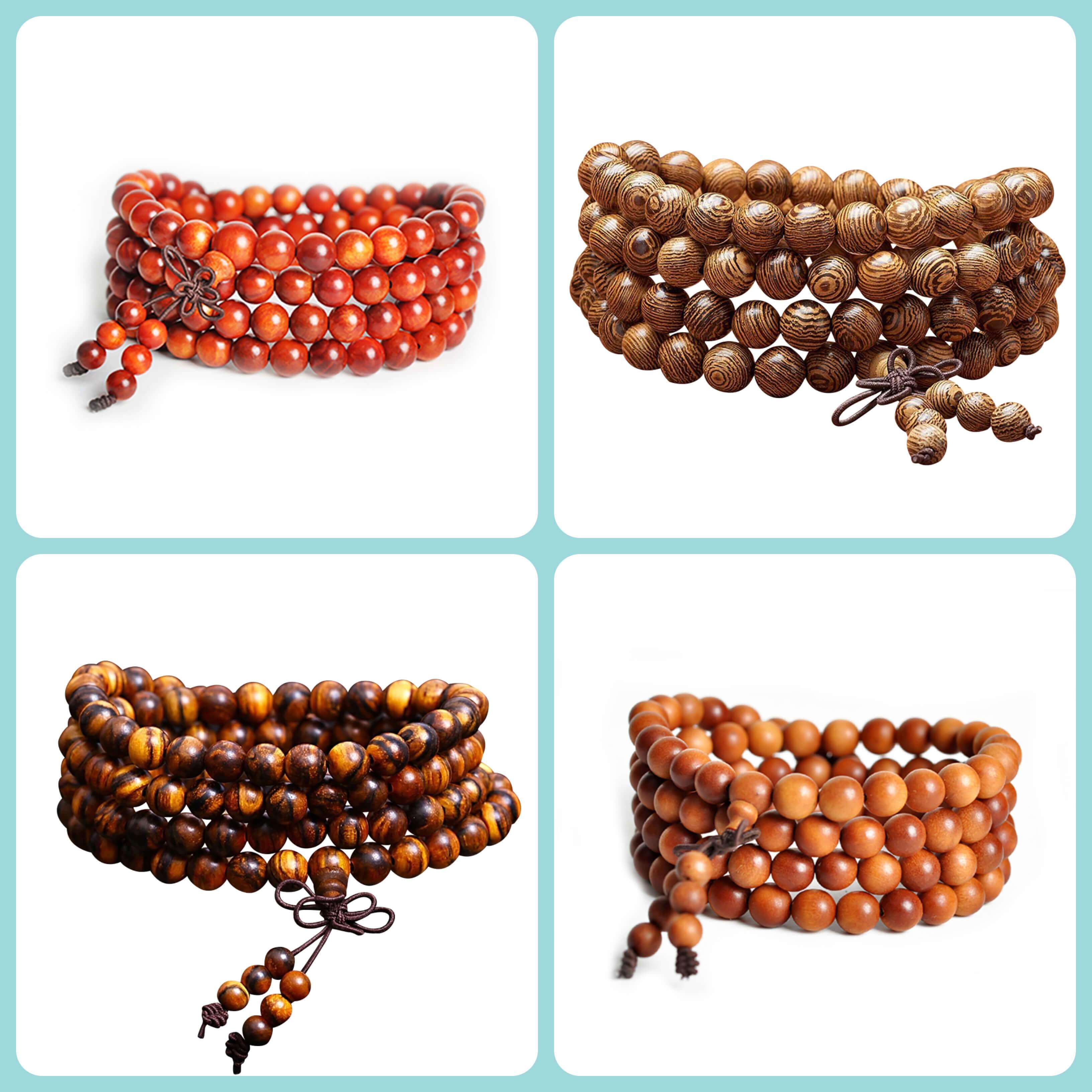 Colliers Malas en Bois