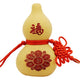 Gourde Wu Lou Feng Shui avec bouchon Feng Shui Artisan d'Asie Om Mani Padme Hum - Mantra bouddhiste 9-11cm