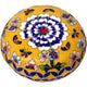Petite boite chinoise en cloisonné - 6 couleurs Cloisonné Chinois Artisan d'Asie (S) 5 x 5 cm Jaune
