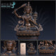 Statue Bodhisattva Manjushri en cuivre Statues Bouddha Artisan d'Asie M - 16 cm