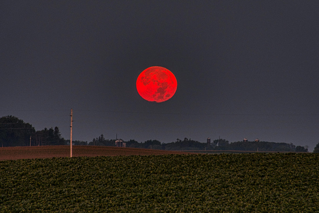 Lune des moissons 2025 super lune au-dessus de l’Asie – Artisan d’Asie