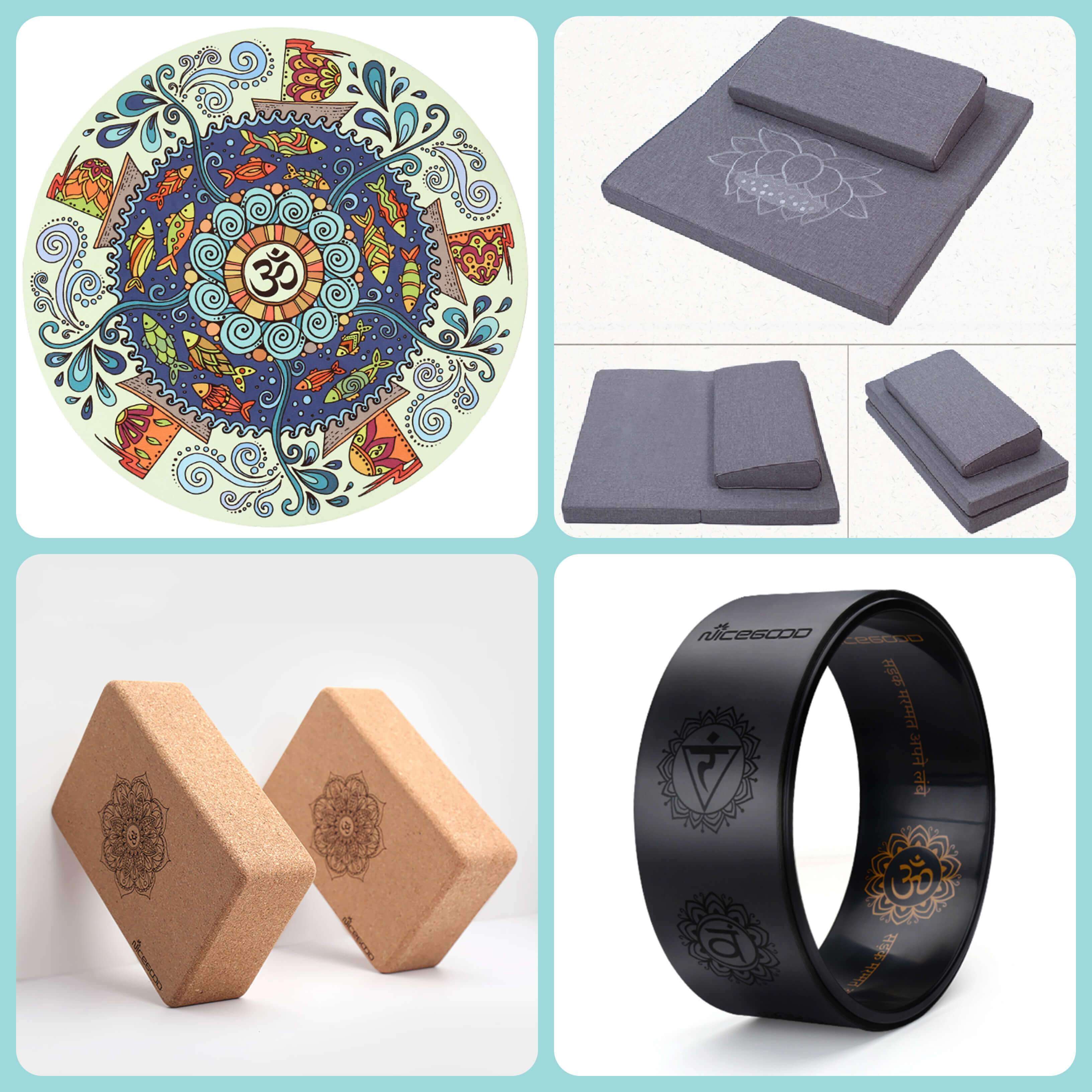 Accessoires de yoga et méditation