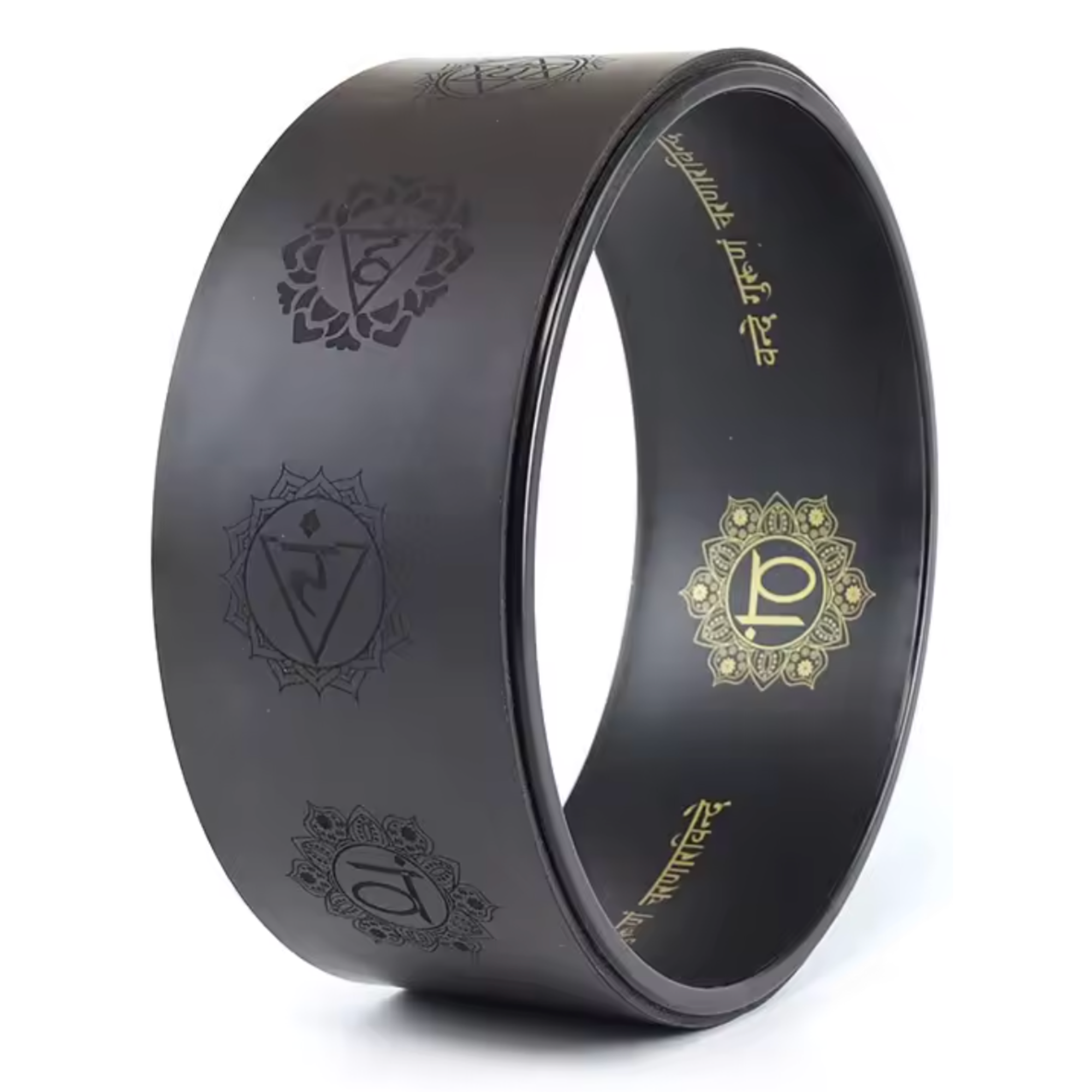 Artisan d'Asie Accessoires Yoga Noir 1 Roue de yoga