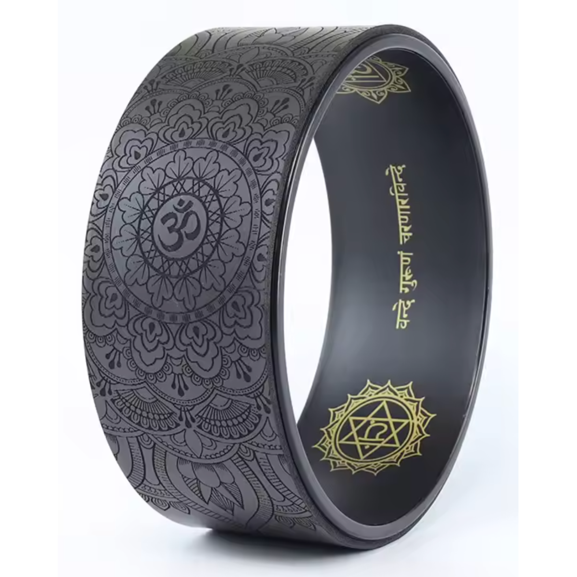Artisan d'Asie Accessoires Yoga Noir 3 Roue de yoga