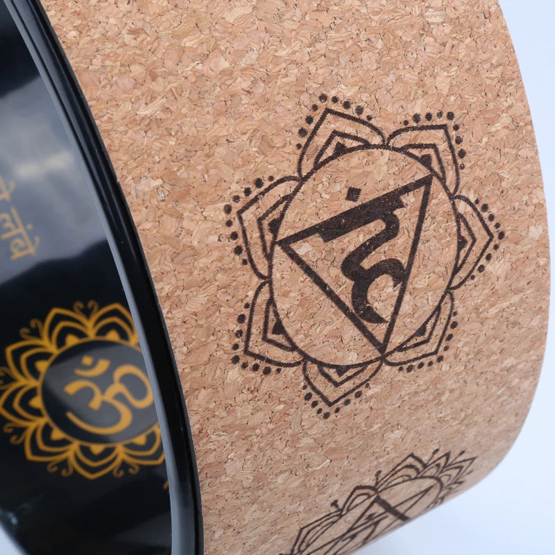 Artisan d'Asie Accessoires Yoga Roue de yoga en liège