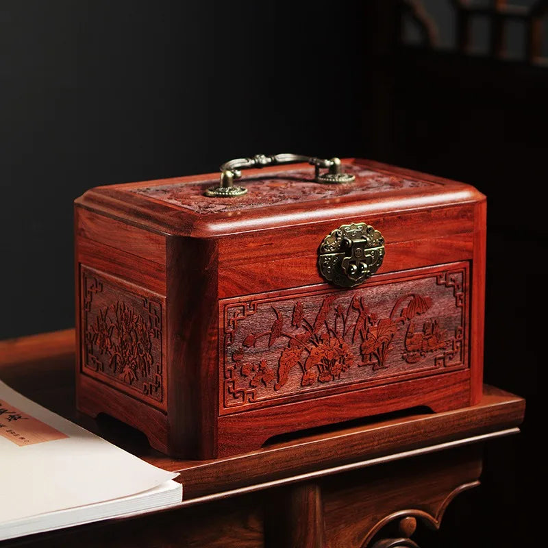 Artisan d'Asie Boites & Coffrets Chinois Boîte chinoise en bois de rose