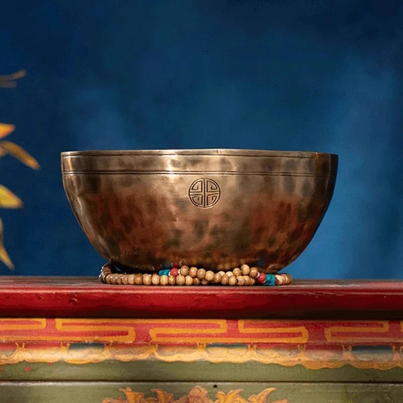 Artisan d'Asie Bol Chantant Bol chantant en cuivre épaisseur double