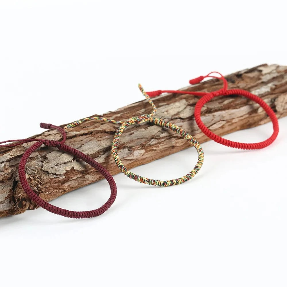 Artisan d'Asie Bracelets Tressés Tibétains Bracelet tressé tibétain