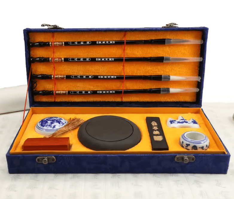 Artisan d'Asie Calligraphie Coffret de calligraphie chinoise haut de gamme