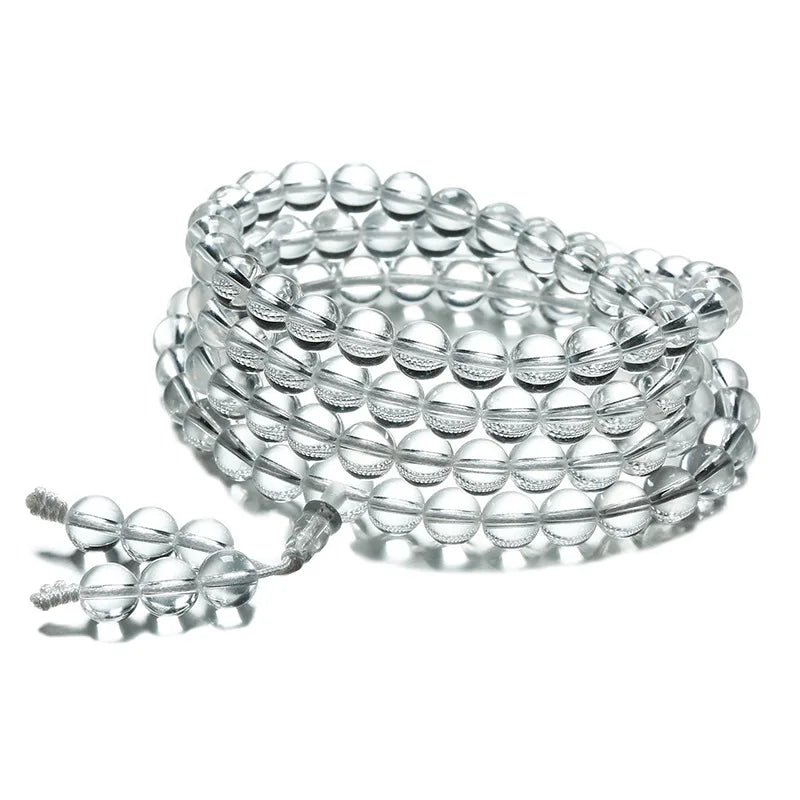 Artisan d'Asie Colliers Malas Collier mala en cristal