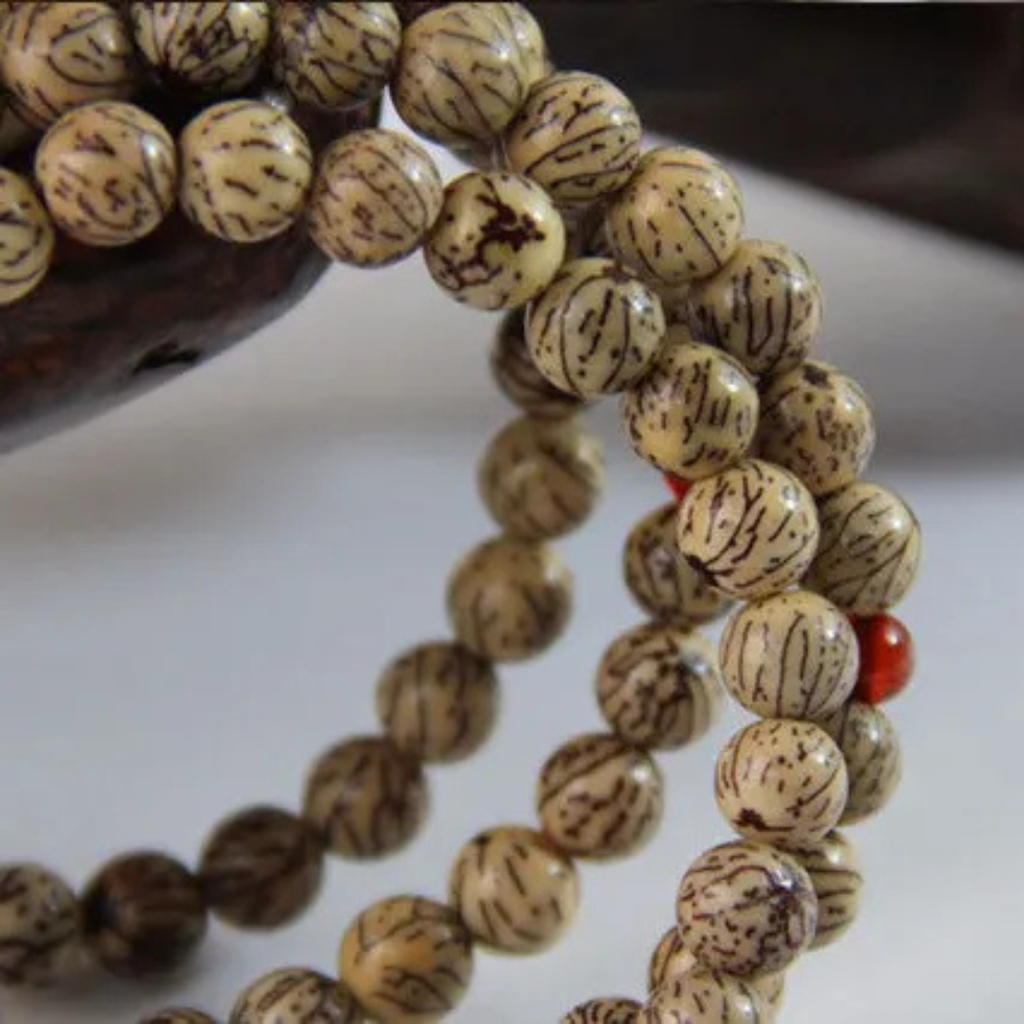 Artisan d'Asie Colliers Malas Collier mala en graines de bodhi
