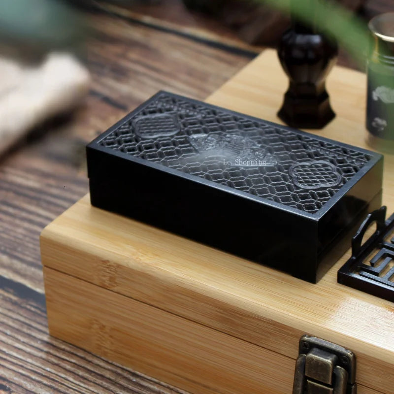 Artisan d'Asie Ensemble Bruleur Encens Cuivre Pur – Coffret Premium Rituel Zen 🪔