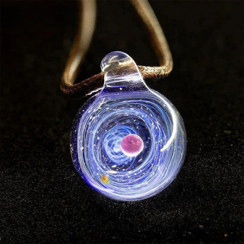 Artisan d'Asie Pendentifs & Amulettes Céleste Pendentif Constellation en Verre Soufflé