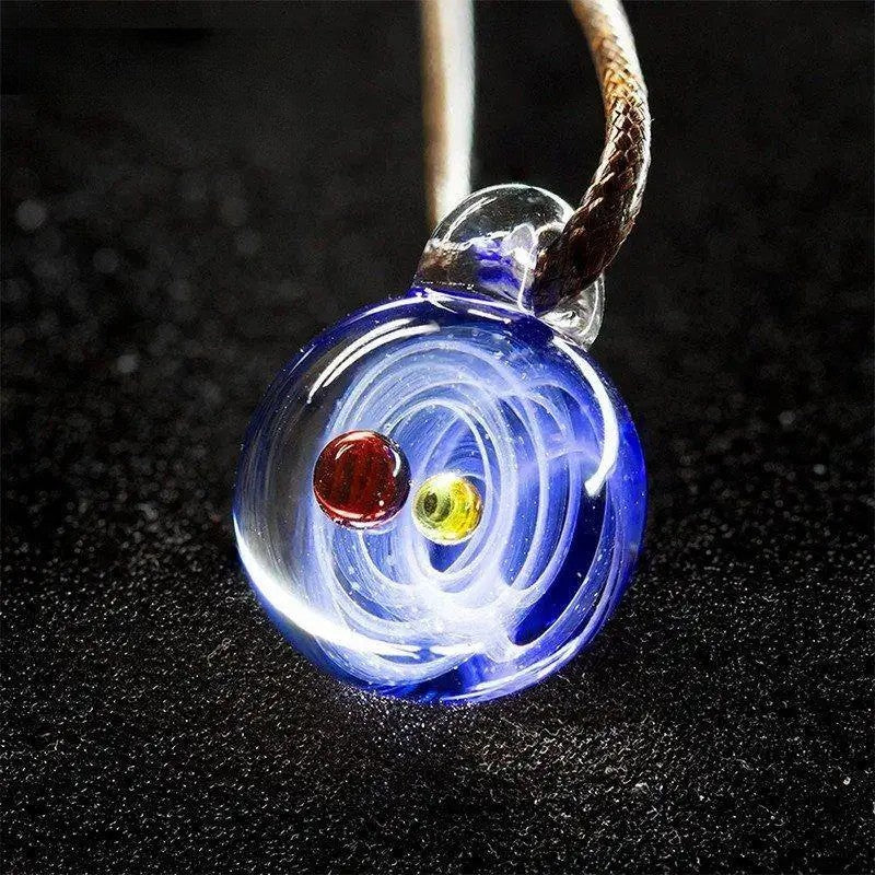 Artisan d'Asie Pendentifs & Amulettes Mercure Pendentif Constellation en Verre Soufflé