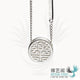 Artisan d'Asie Pendentifs & Amulettes Rond Pendentif du Bonheur Pour Couple Argent 925/1000