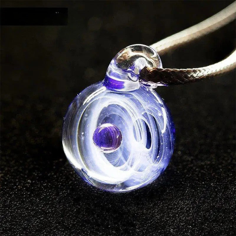 Artisan d'Asie Pendentifs & Amulettes Uranus Pendentif Constellation en Verre Soufflé