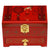 Boîte à bijoux chinoise en bois laqué
