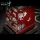Boîte à bijoux chinoise fleurie en nacre et bois laqué Boites & Coffrets Chinois Artisan d'Asie
