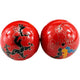 Boules de Qi Gong - Boules de santé chinoises en cloisonné - 7 modèles Boules Qi-Gong Artisan d'Asie Dragon et phénix - Rouge