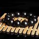 Bracelet mala en bois de santal noir Bracelets Malas Artisan d'Asie
