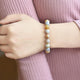 Bracelet mala en pierre de chrysanthème Bracelets Malas Artisan d'Asie