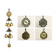 Carillon Feng Shui 6 cloches Feng Shui Artisan d'Asie Bagua