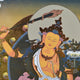 Peinture Thangka Bodhisattva de la sagesse Peintures Artisan d'Asie