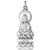 Pendentif Bodhisattva Guanyin en Argent 999/1000 Pendentifs & Amulettes Artisan d'Asie 