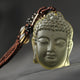 Pendentif Bouddha Amitabha en Citrine Pendentifs & Amulettes Artisan d'Asie