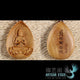 Pendentif Signes du Zodiaque en Bois de Santal Pendentifs & Amulettes Artisan d'Asie Dragon et Serpent