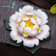 Porte Encens Fleur de Lotus en Céramique Portes Encens Artisan d'Asie Fleur de pivoine