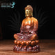 Statue Bouddha Amitabha assis en cuivre Statues Bouddha Artisan d'Asie