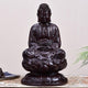 Statue Bouddha Amitabha en bois de santal noir ou bois de padouk Statues Bouddha Artisan d'Asie XS - Bois de santal noir - 15 cm