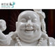 Statue Bouddha rieur Maitreya en céramique Statues Bouddha Artisan d'Asie