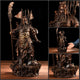 Statue guerrier Guanyu en cuivre Statues Asiatiques Artisan d'Asie L - 36.5 cm